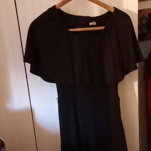 Vintage  Dancing Gown with layered oversized flowing sleeves . Size 8.